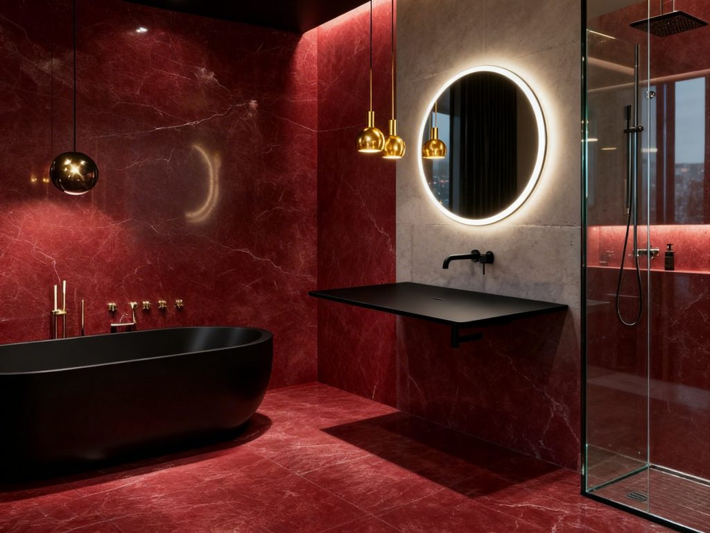 slim sink black in red купить
